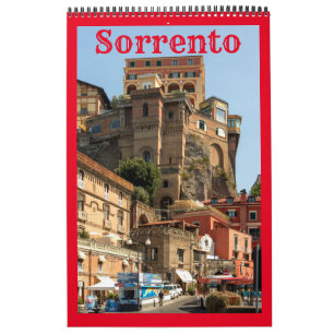Calendário Sorrento - Itália - Europa -