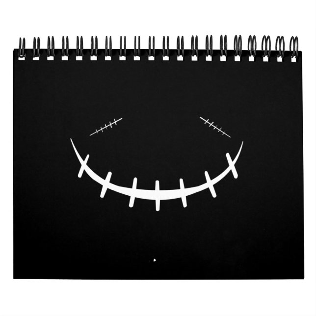 Calendário Sorriso de Zombie (Capa)