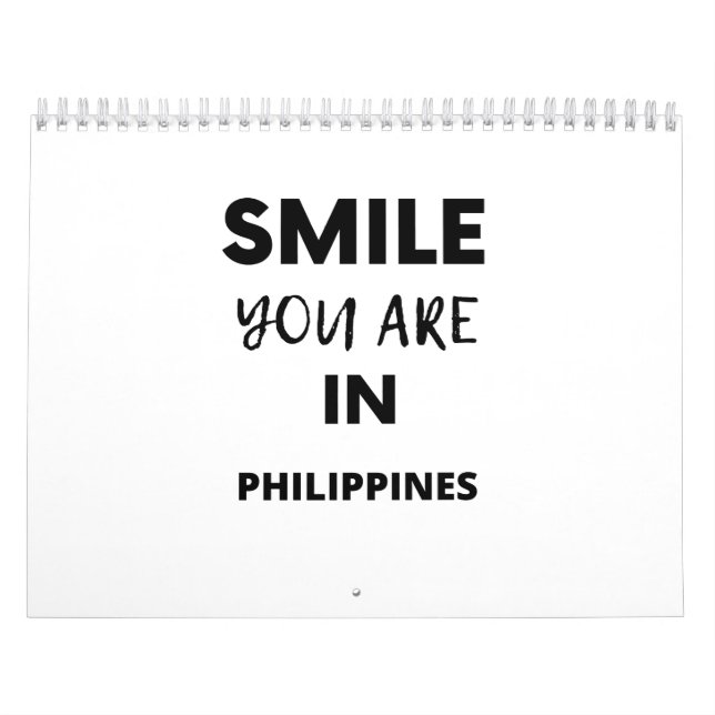 CALENDÁRIO SORRISO EM FILIPINAS (Capa)