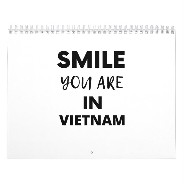 CALENDÁRIO SORRISO NO VIETNAME (Capa)