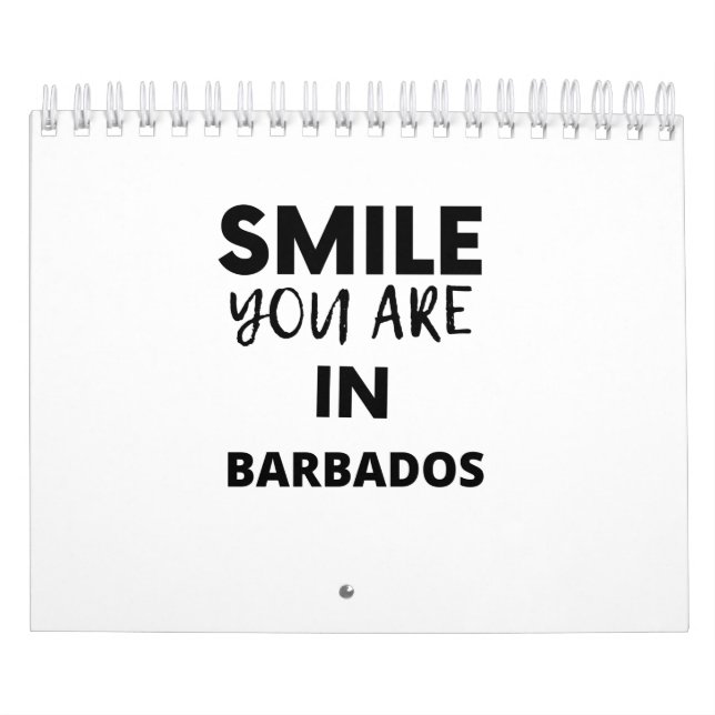CALENDÁRIO SORRISO QUE ESTÁ EM BARBADOS (Capa)