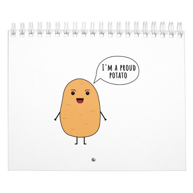 Calendário Sou uma batata orgulhosa (Capa)