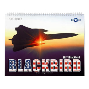 CALENDÁRIO SR-71 BLACKBIRD