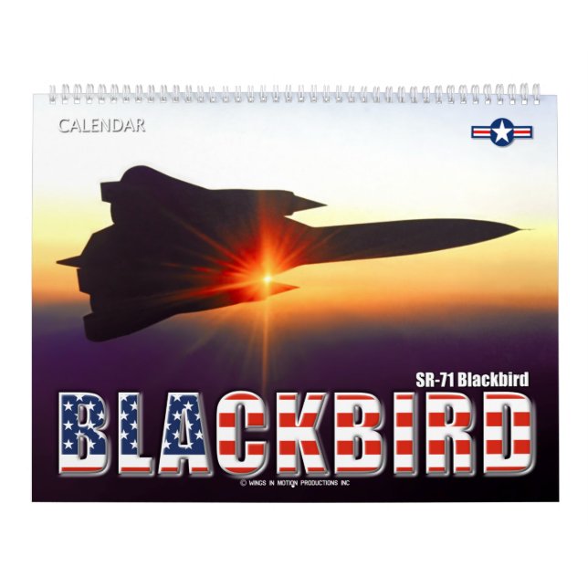 CALENDÁRIO SR-71 BLACKBIRD (Capa)