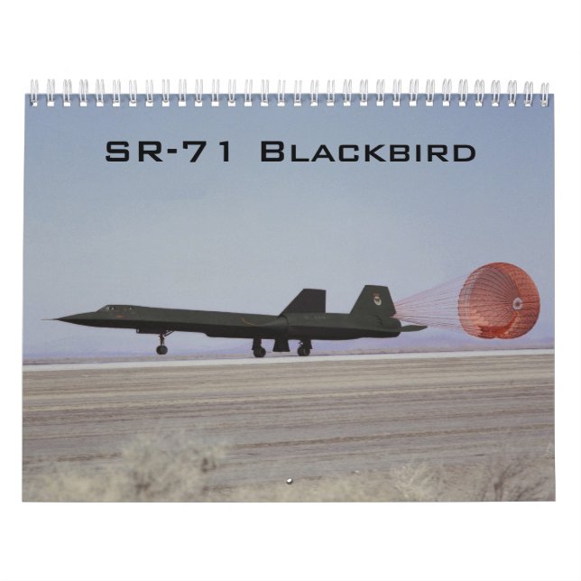 Calendário SR-71 Blackbird (Capa)