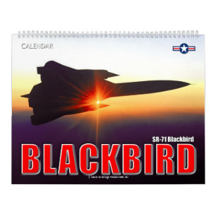 CALENDÁRIO SR-71 BLACKBIRD