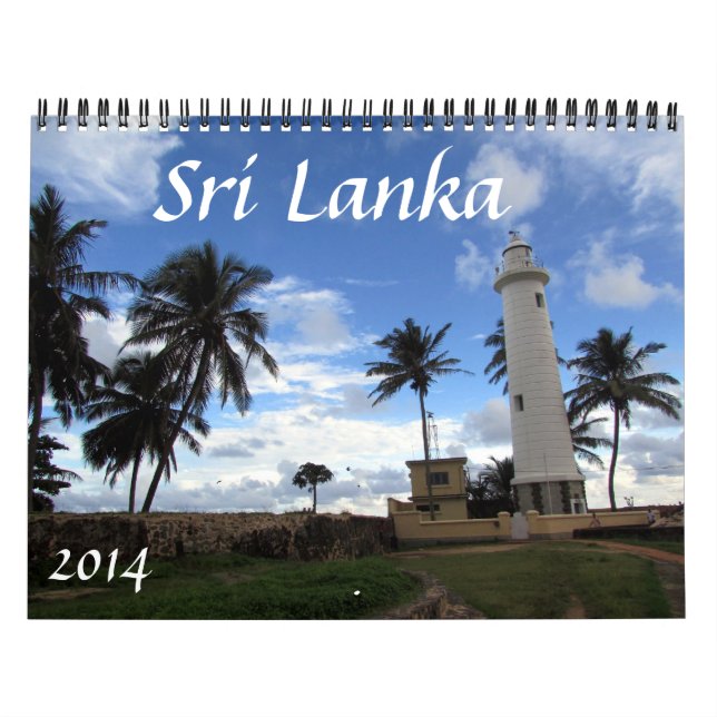 Calendário Sri Lanka 2014 (Capa)