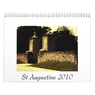 Calendário St Augustine 2010