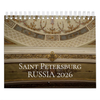 Calendário St Petersburg Calendar 2026