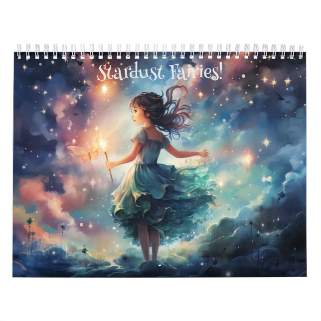 Calendário Stardust Fairies (Capa)