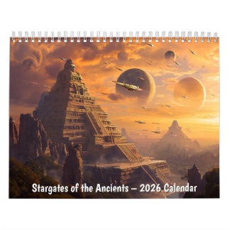 Calendário Stargates of the Ancients – 2026 Calendar