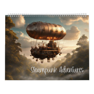 Calendário Steampunk Adventures Calendar