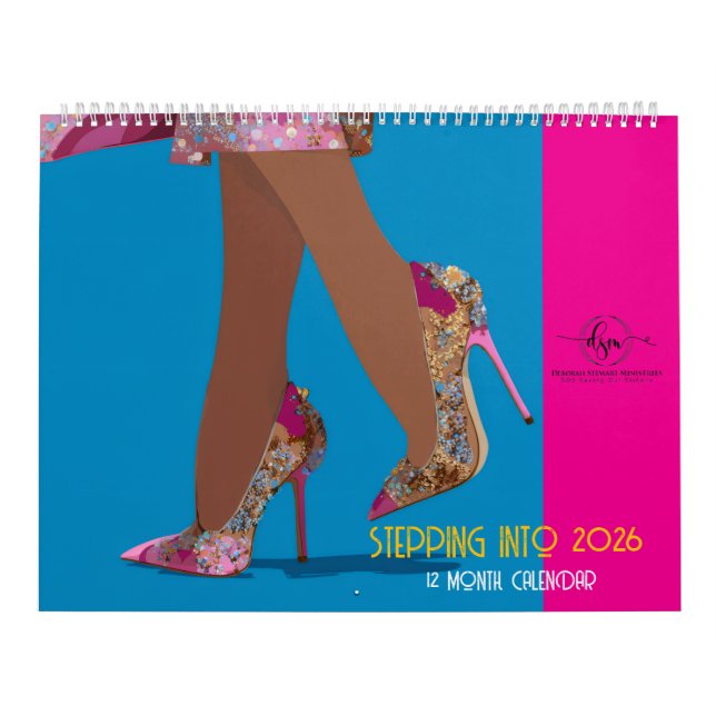 Calendário STEPPIN INTO 2026 Calendar (Capa)