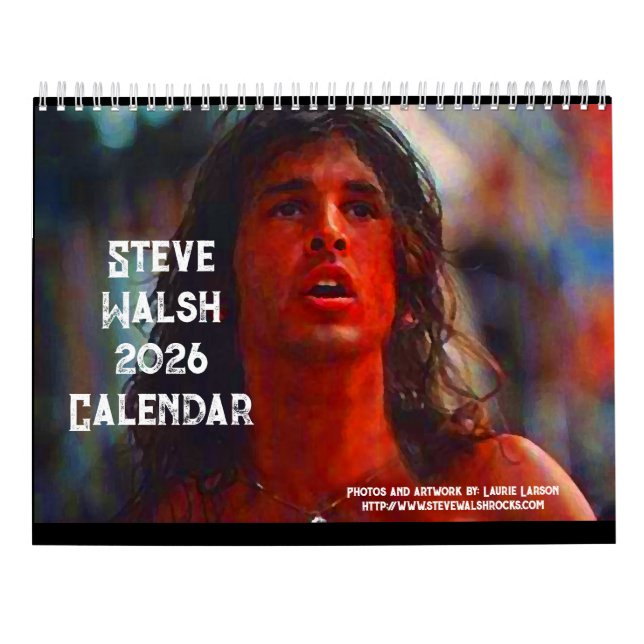 Calendário Steve Walsh (Verso)