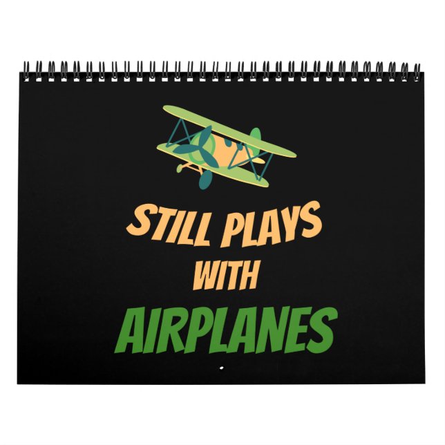 Calendário Still plays with airplanes (Capa)