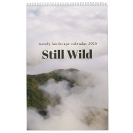 Calendário Still Wild - moody landscape calendar 2026