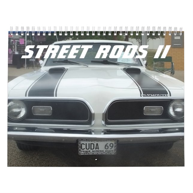 Calendário Street Rods II (Capa)