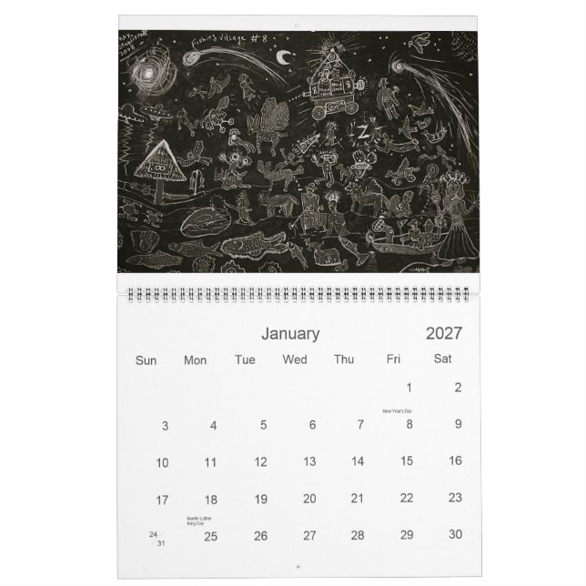 Calendário Sturdivant máximo - nova obra 2009 Cal… - (Jan 2027)