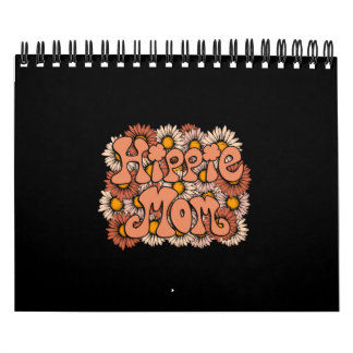 Calendário Sublimação da mãe Hippie