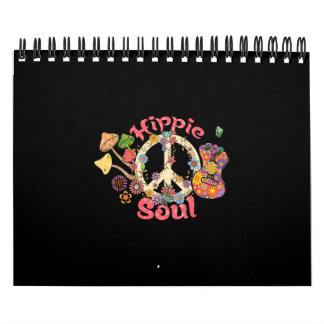 Calendário Sublimação de Hippie Soul