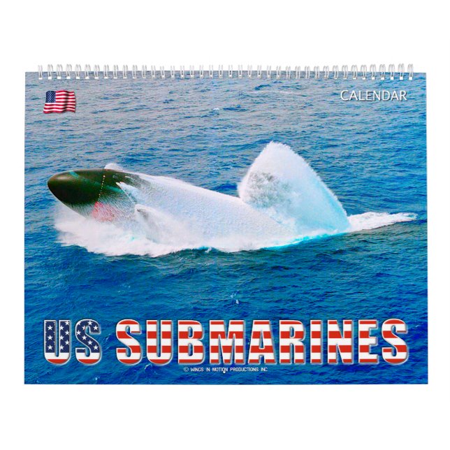 CALENDÁRIO SUBMARINOS DOS EUA (Capa)