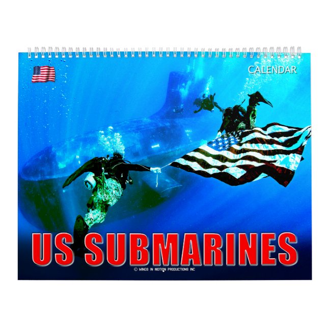 CALENDÁRIO SUBMARINOS DOS EUA (Capa)