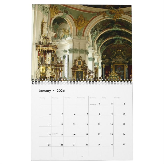 Calendário Suiça nas cidades 2010 (Jan 2026)