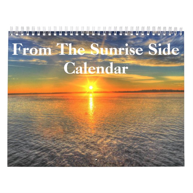 Calendário Sunrise Side 2025 (Capa)