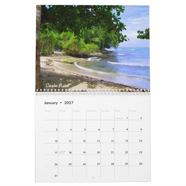 Calendário surpreendente dos destinos 2013 (Jan 2027)