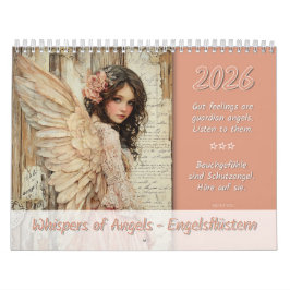 Calendário Sussuros de Angels - Engelsflüstern 2026