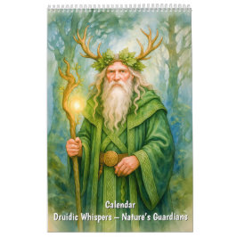Calendário Sussurros Druídicos – Guardiões da Natureza