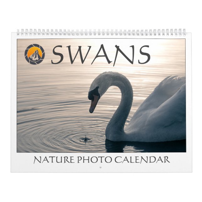Calendário Swans Nature Fotos 2026 (Capa)