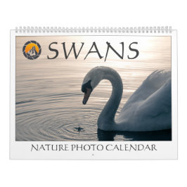 Calendário Swans Nature Fotos 2026
