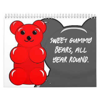 Calendário Sweet gummy bears, all year round Kalender