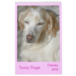 Calendário Sweety Doggie 2009 Calendar