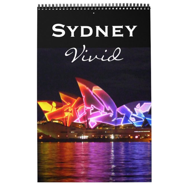Calendário sydney vívida (Capa)