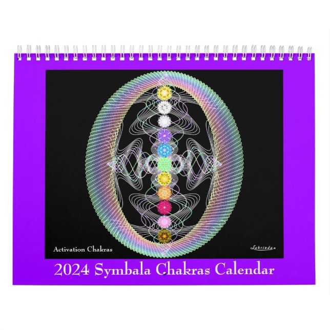 Calendário Symbala Chakras 2024 (Capa)