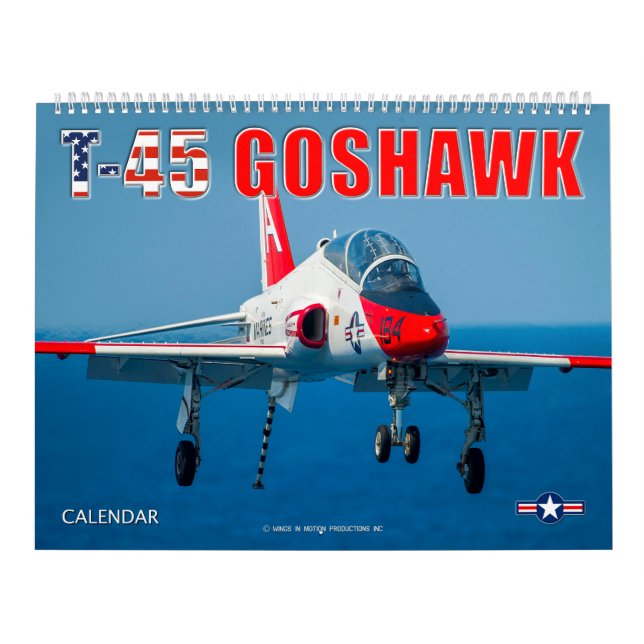 CALENDÁRIO T-45 GOSHAWK (Capa)
