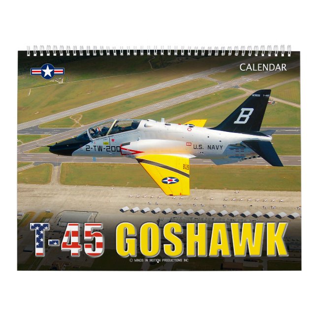 CALENDÁRIO T-45 GOSHAWK (Capa)