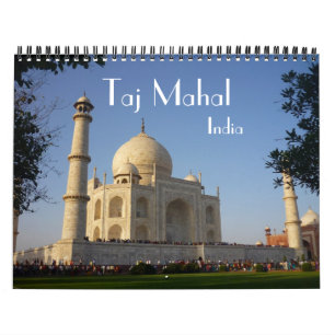 Calendário taj mahal 2025