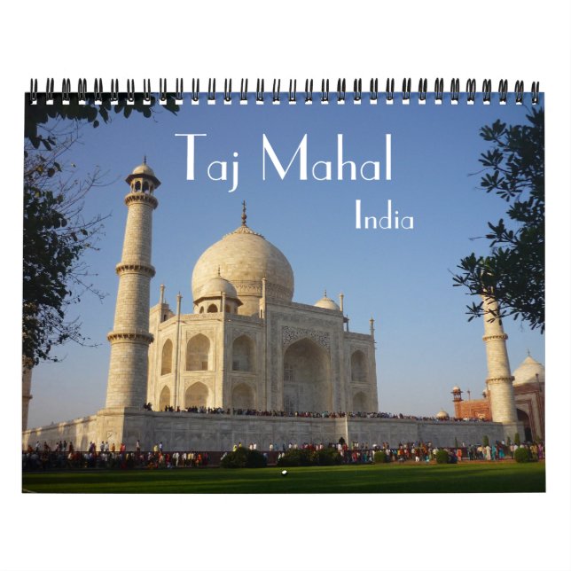 Calendário taj mahal 2026 (Capa)