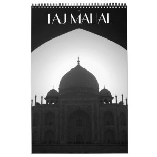 Calendário Taj Mahal Índia