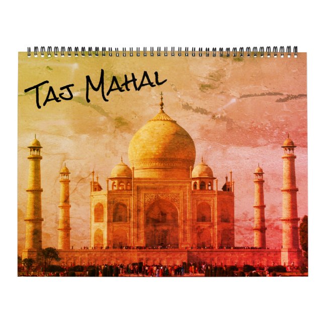 Calendário taj mahal large 2025 (Capa)