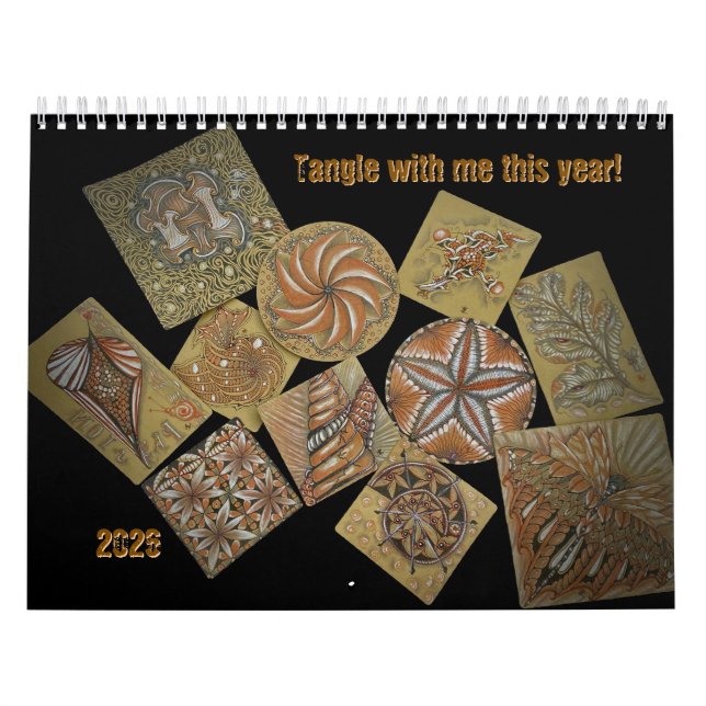 Calendário Tangle  (Capa)