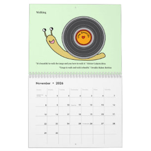 Calendário Tango é um Sentimento