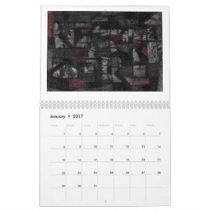 Calendário Tango na chuva
