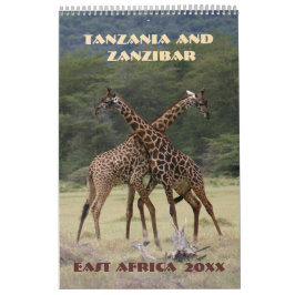 Calendário Tanzânia e Zanzibar