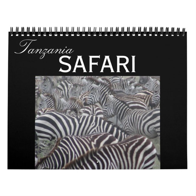 Calendário tanzania safari 2025 (Capa)