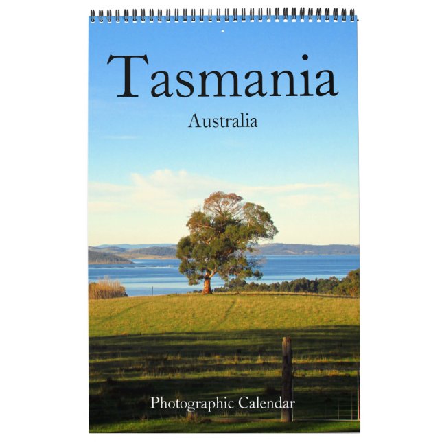 Calendário Tasmânia Austrália (Capa)