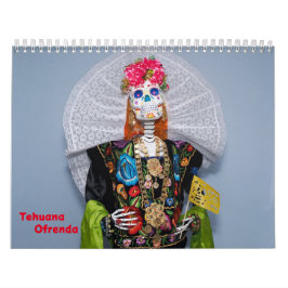 Calendário Tehuana Ofrenda